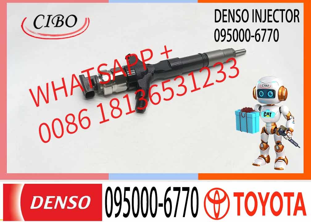 095000-6770 Diesel Common Rail Fuel Injector 23670-30150 095000-7840 095000-7720 095000-7730
