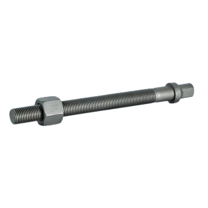 Zinc Plated Center Bolt With Hexagonal Nut Round Head 8.8 10.9 Grade DIN Standard 1.5mm Thread for Heavy-Duty Applications