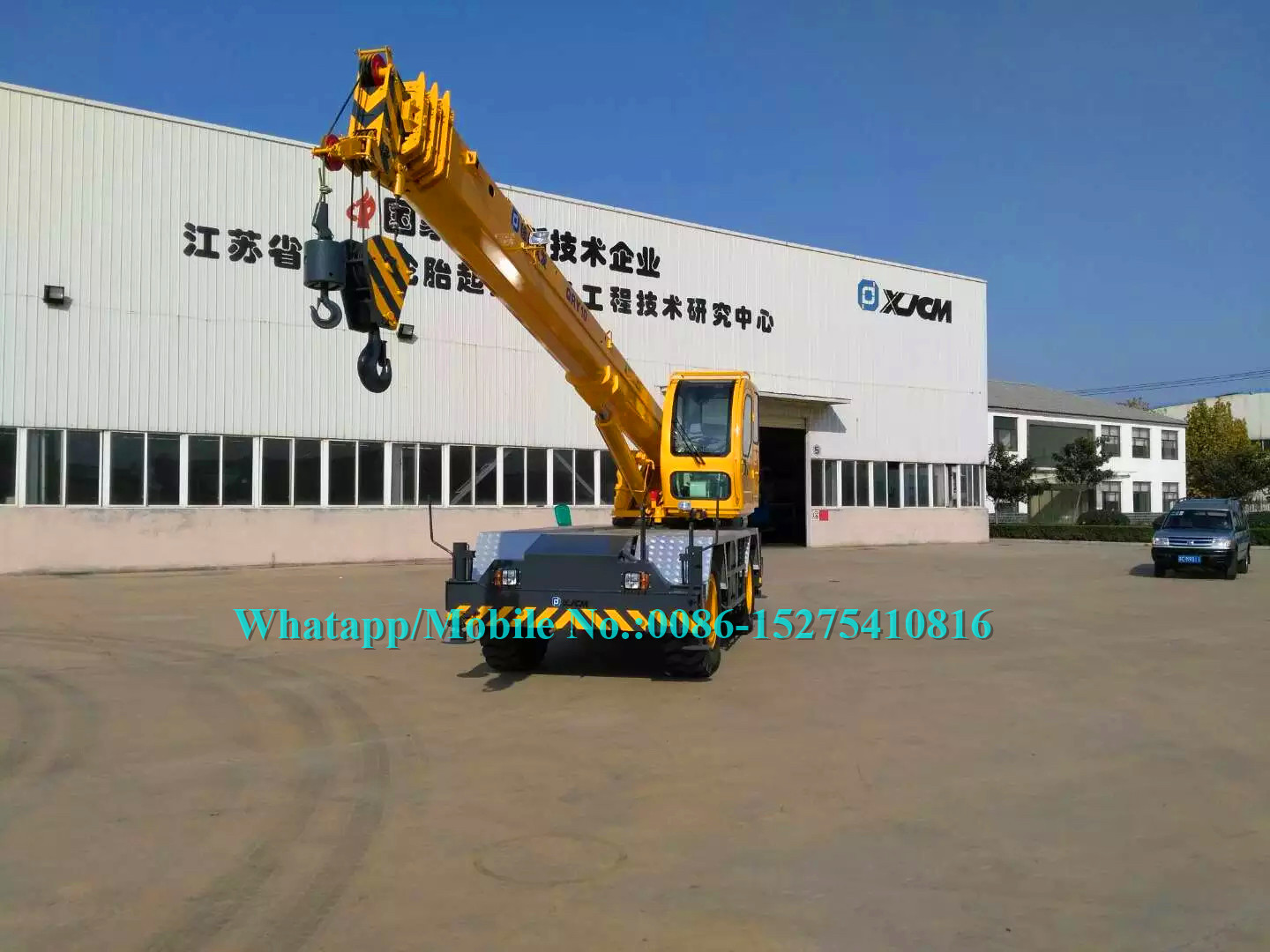 Brand New 10 Ton XCMG RT10 Mobile rough terrain crane telescopic Boom With Cummins Engine