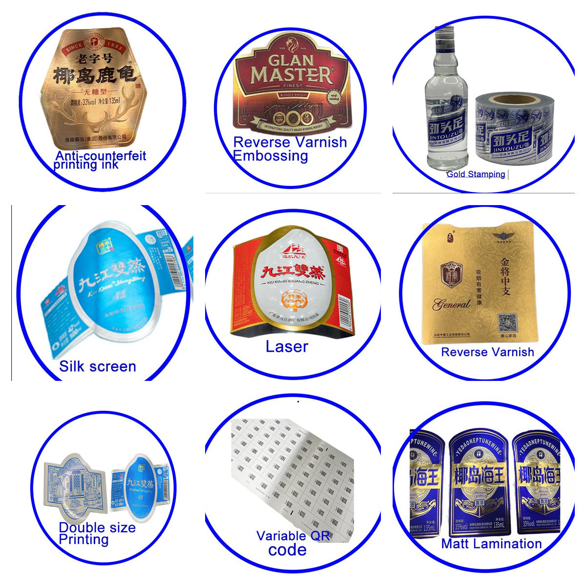 Paper Beer Bottle Label with Glossy Finish Made of Paper Easy To Apply And Remove