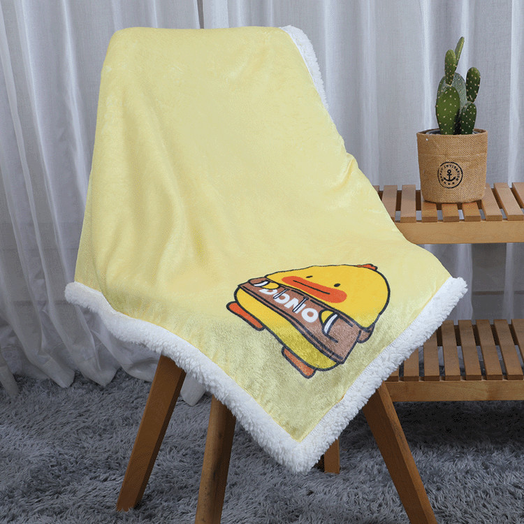Double Ply Personalized Flannel Blanket Sublimation 30X40 Thick Heavy Fleece Blanket