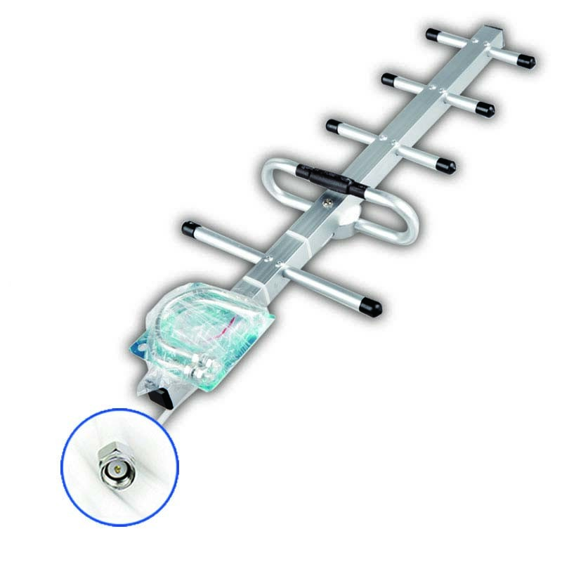 Gain 7dBi Outdoor Yagi Antenna For Mobile Phone Signal Repeater