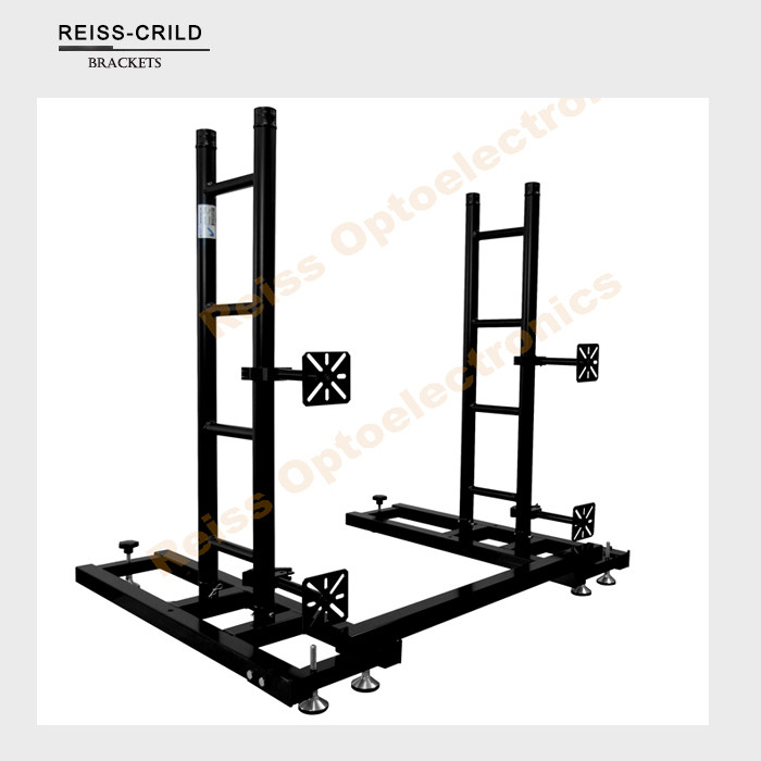 Professional LED screen display Aluminum Steel Customized floor standing bracket