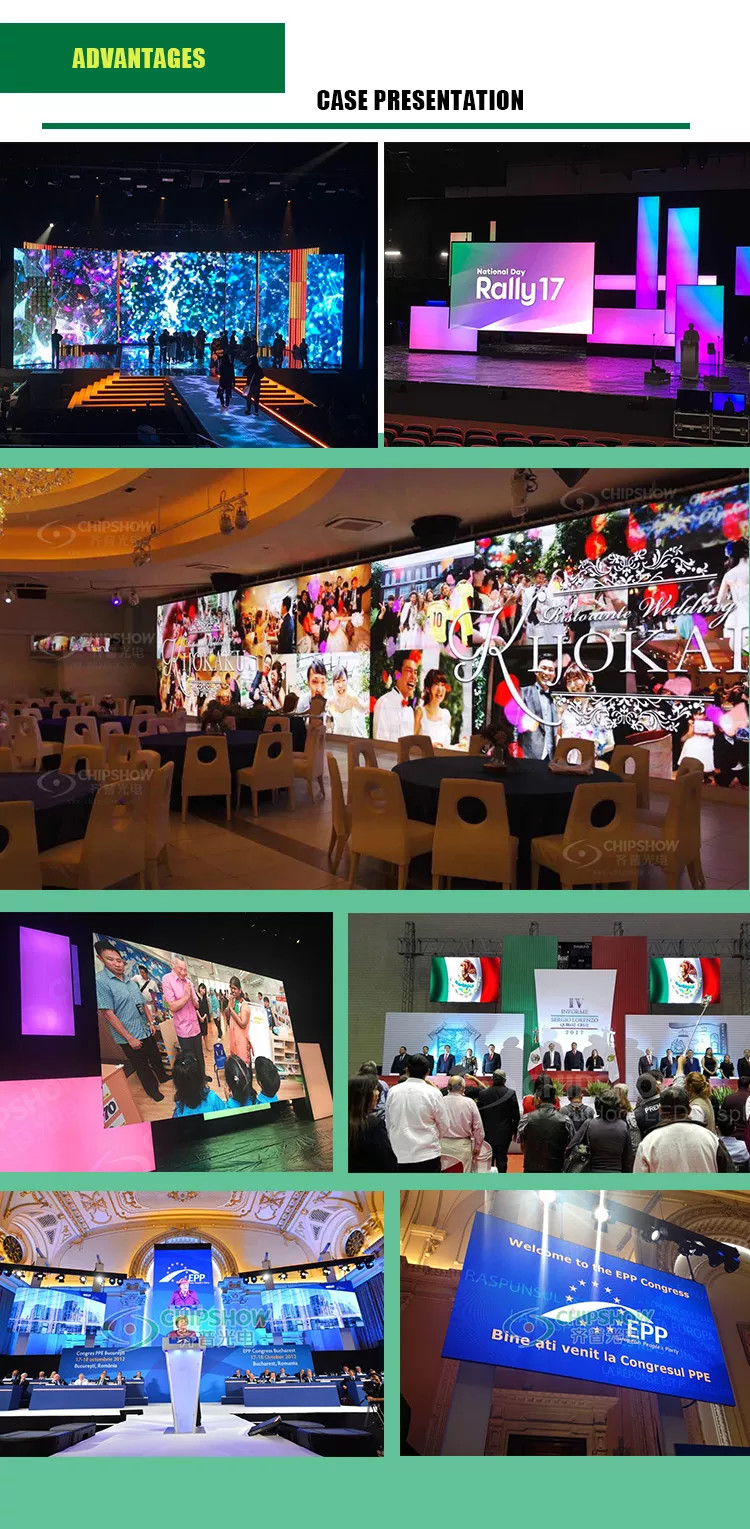 500x500 Led Screens For Events Truss Hanging Stage Led Video Wall P1.9 2.6 2.9 3.9