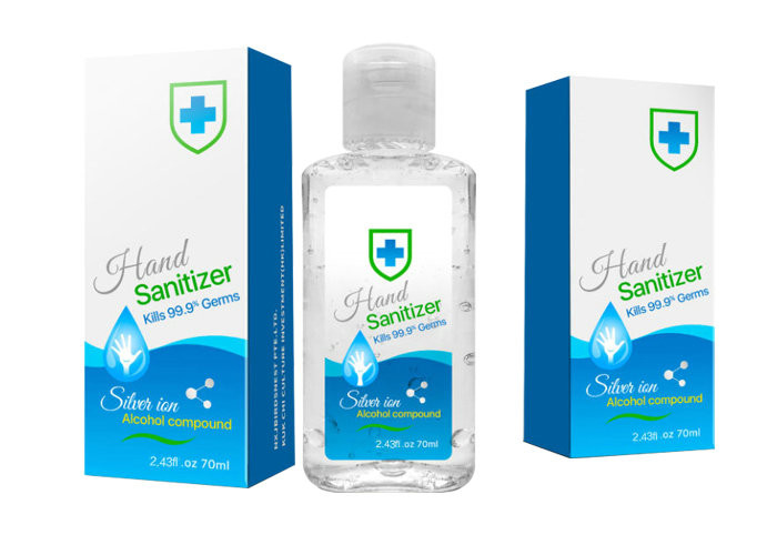 Basic Cleaning Alcohol Gel Hand Sanitizer Efficient 75% Alcohol Hand Rub