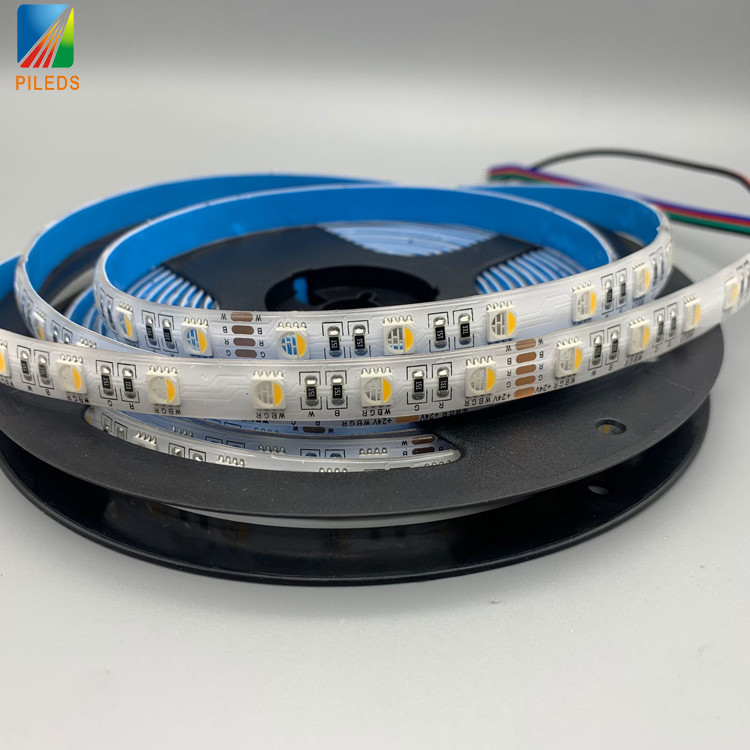 12V 5050 Rgb Led Strip Light White Cold White CCT Smart Strip Lights 24v 5m 60led Flex Rgbw Led Strips