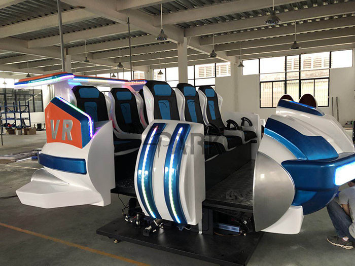 9d Family 6 Dof Cinema Virtual Reality Simulator Electric Platforme 1 Year Warranty