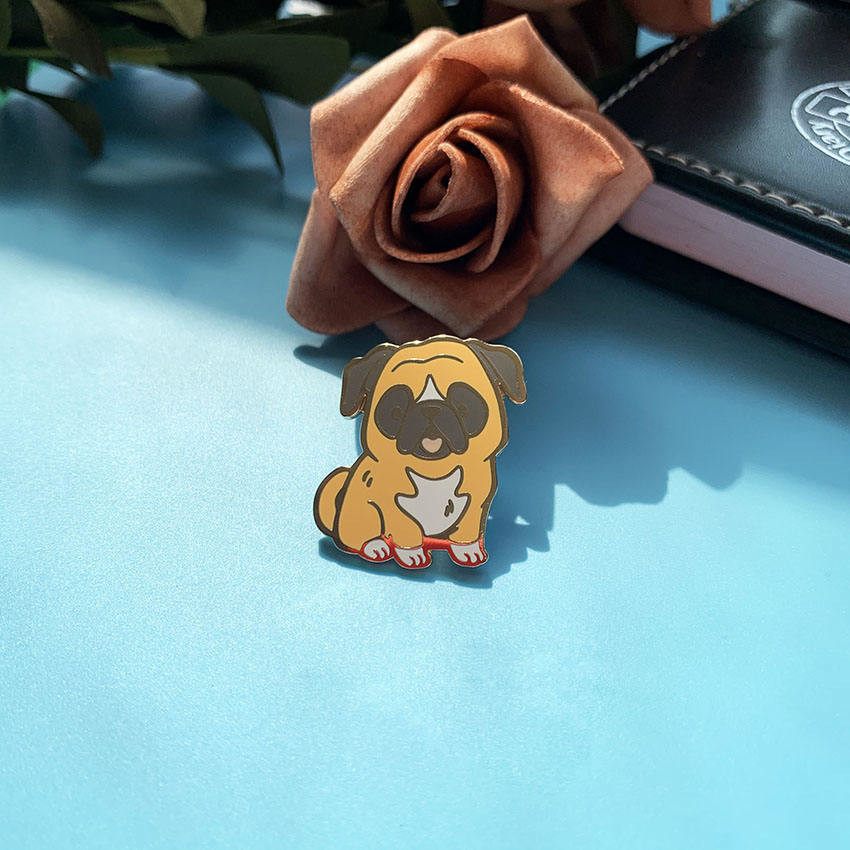 High Quality Custom Metal Logo Plated Metal Pin Badge Custom Cartoon Soft Hard Enamel Pin Lapel Pins
