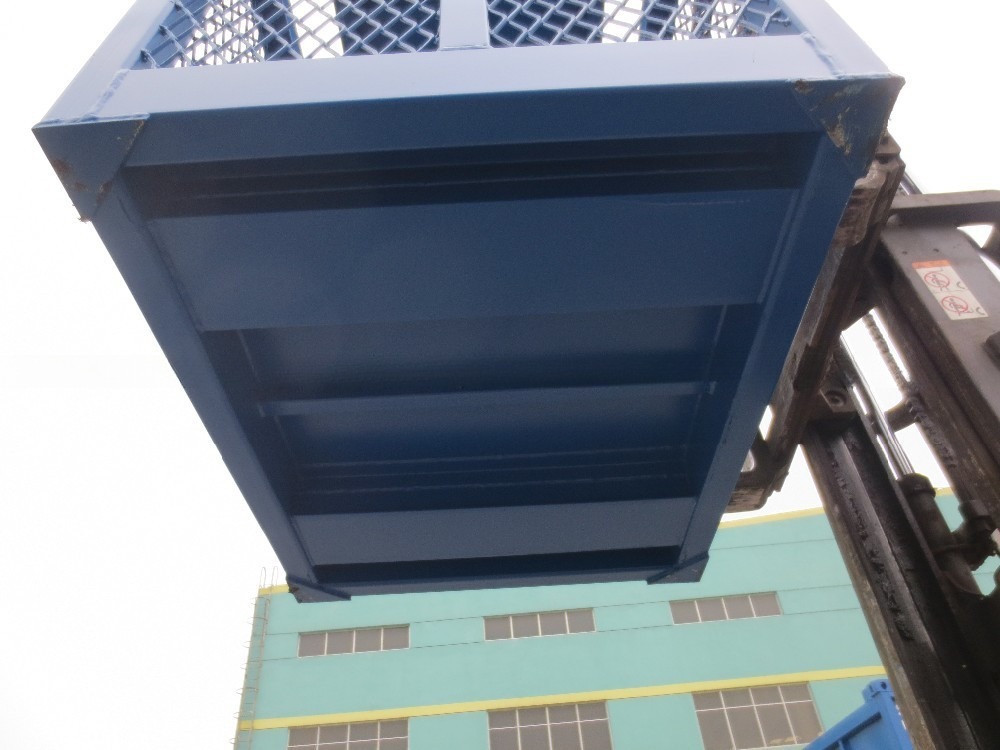 45C Lifting Angle 3CBM DNV 2.7-1 Steel Dry Container Offshore Personal Transfer Basket with CSC and BV Certificates