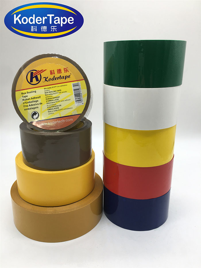 Colored Acrylic Adhesive BOPP Packaging Tape With High Adhesion For Carton Sealing