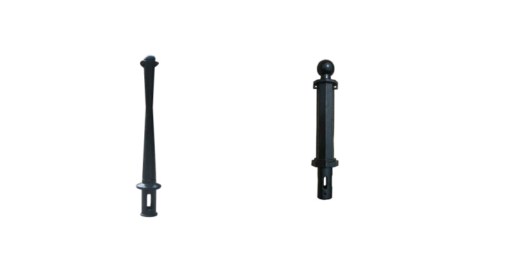 Cast Iron Road Decorative Steel Bollards Pedestrian Protective Bollards