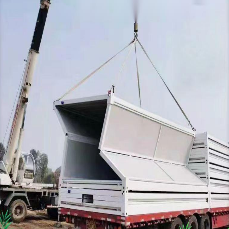 20ft Hotel Foldable Tiny Office Container House with Portable and Fast Build Features