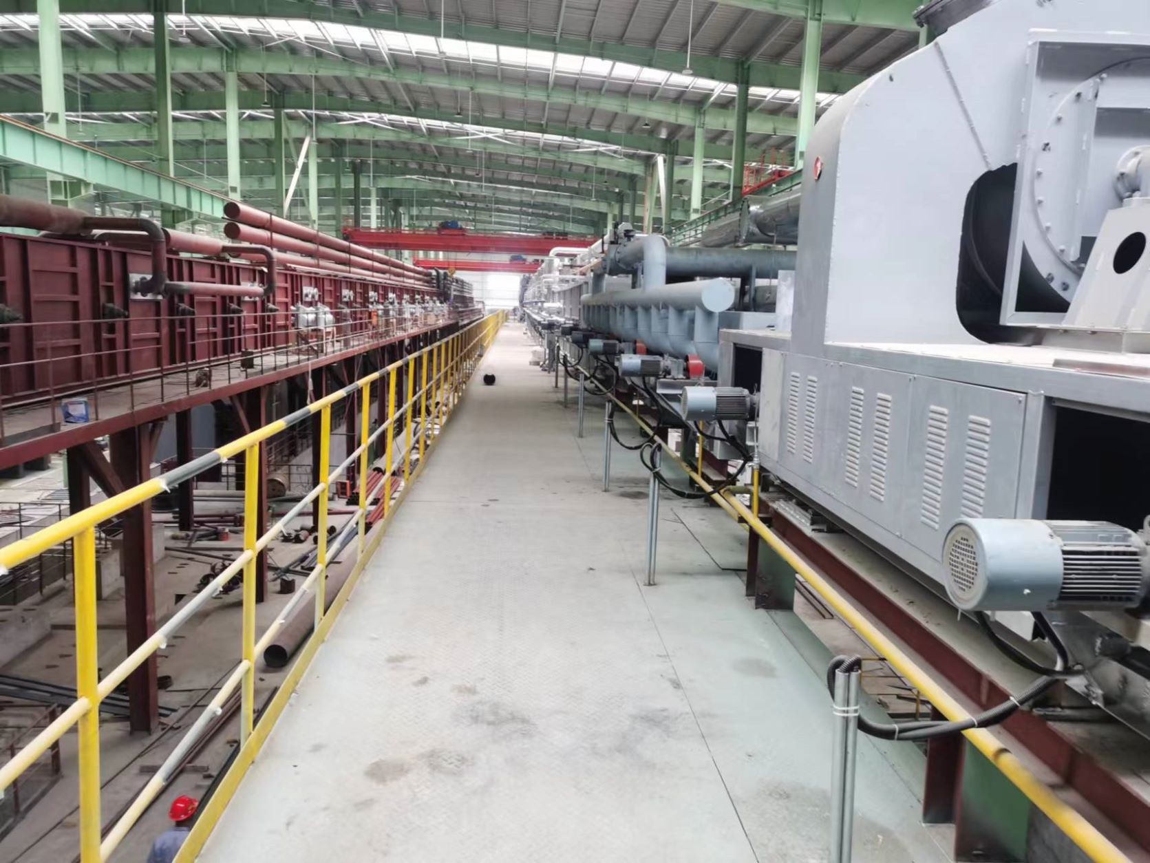 Electro Hot Dip Galvanizing Machine Continuous 0.4-1.6mm 800mm