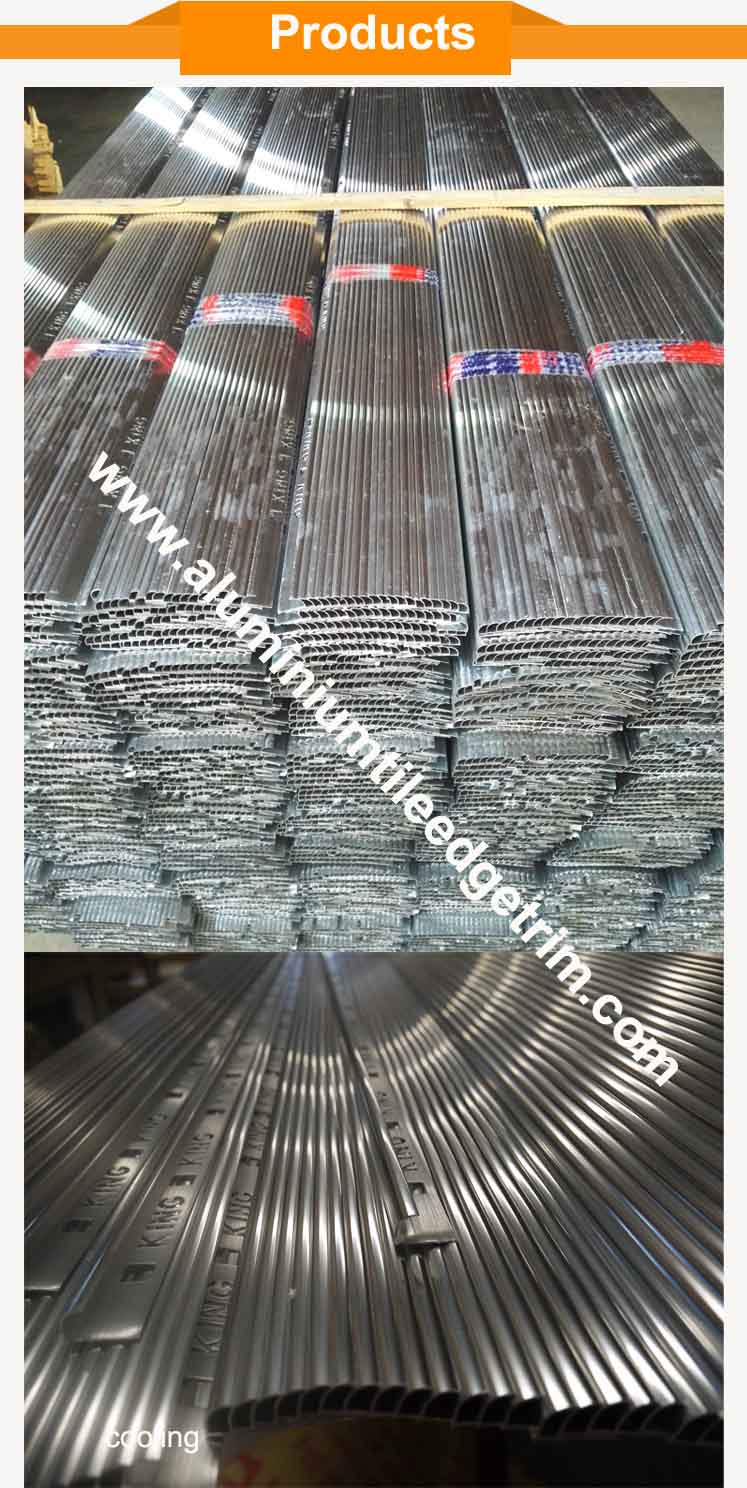 Kind brand aluminium tile edge trims