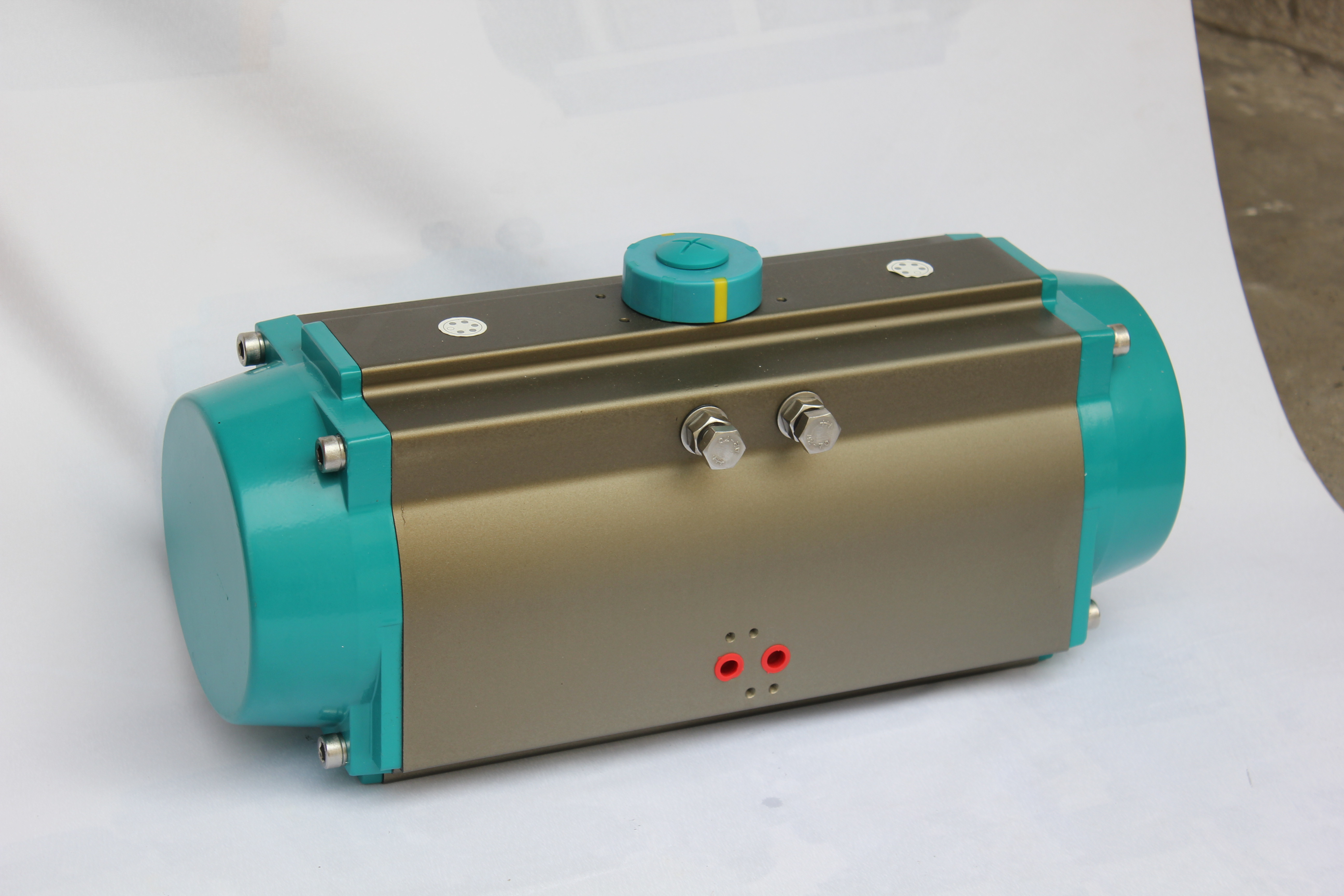 Aluminum Alloy 90 Degree 5021 Colour Pneumatic Rotary Actuator
