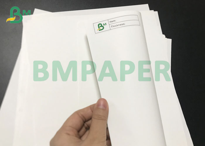 80# 100# C2S Coated Silk Matte Text And Cover Paper Sheets 25 * 38 Inches