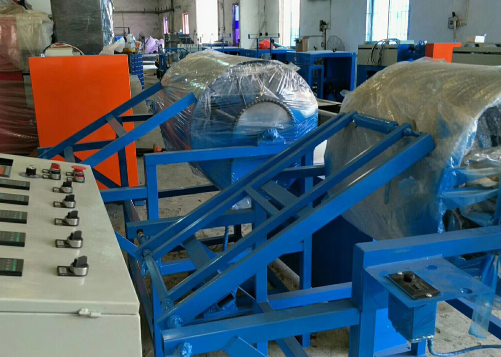 Electrical Cable Wire Plastic Winding Cutting Extrusion Wire Bunching Machine