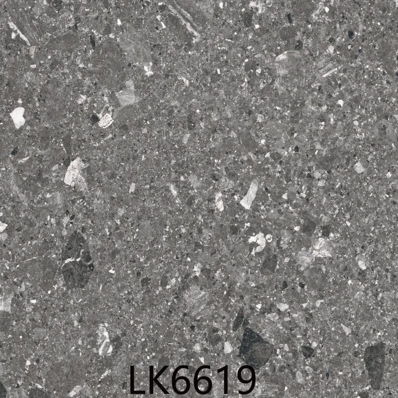 Water-Proof Terrazzo Tile And White Interior Wall 60x60cm Porcelain Full Body Tiles For Office Decoration