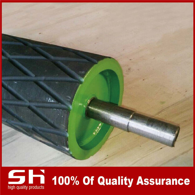 Dustproof 1250mm Dia Conveyor Drum Pulley Smooth Steel Surface