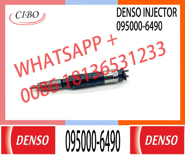 Common Rail Parts Injector 23670-51051 Diesel Fuel Injection Nozzle 095000-6490 For TOYOTA HILUX 1KD