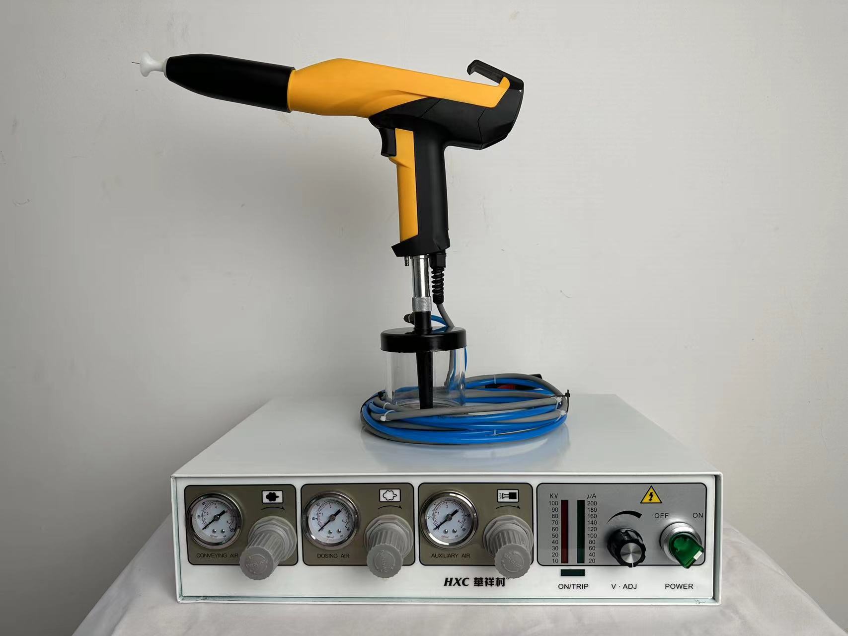 Energy-Saving Powder Coating Spray Gun Machine 50W for Car Painting Line