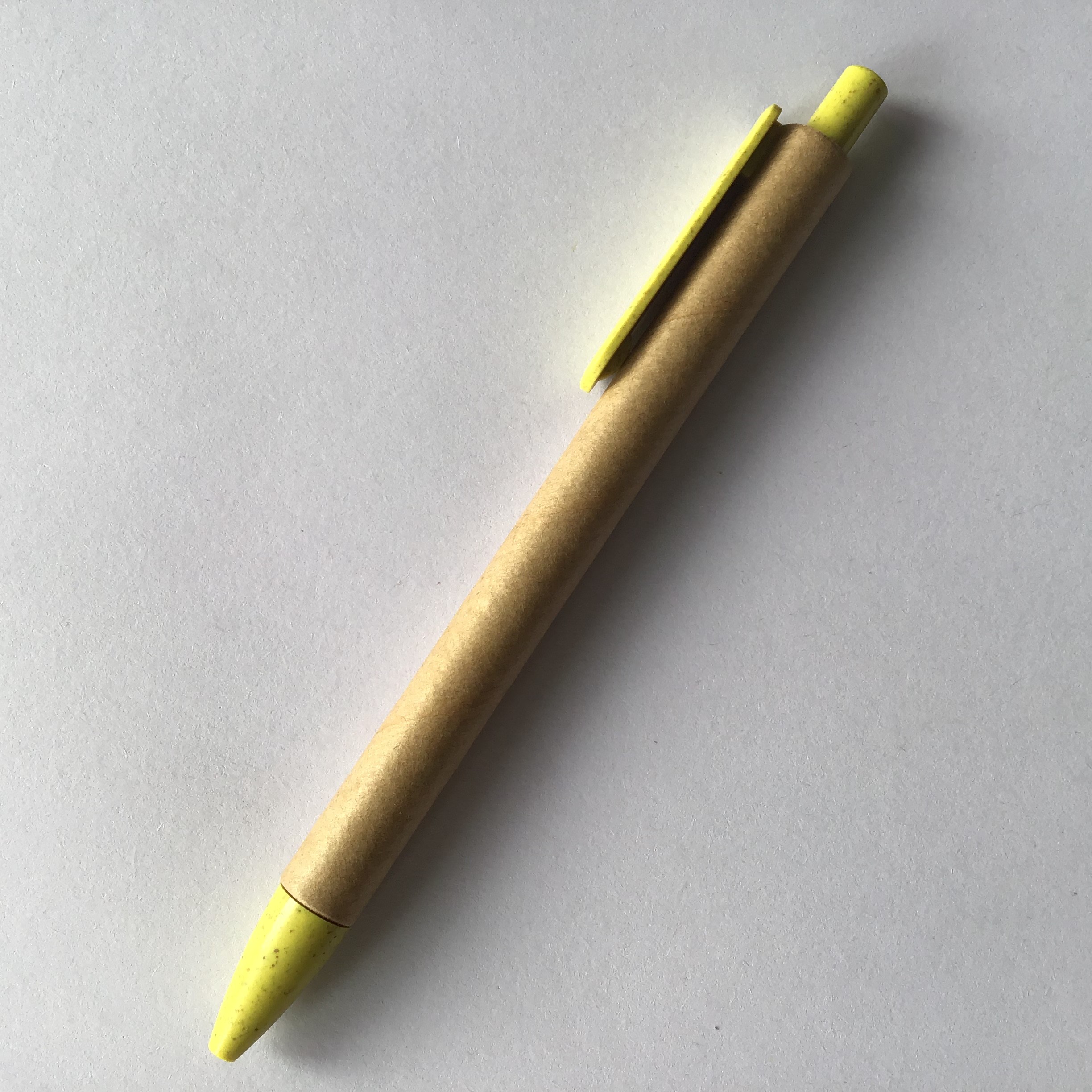 biodegradable pen made by paper and straw with printing LOGO