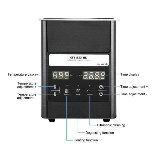 Professional Small Ultrasonic Cleaner For PCB Board Cleaning 2 Liters