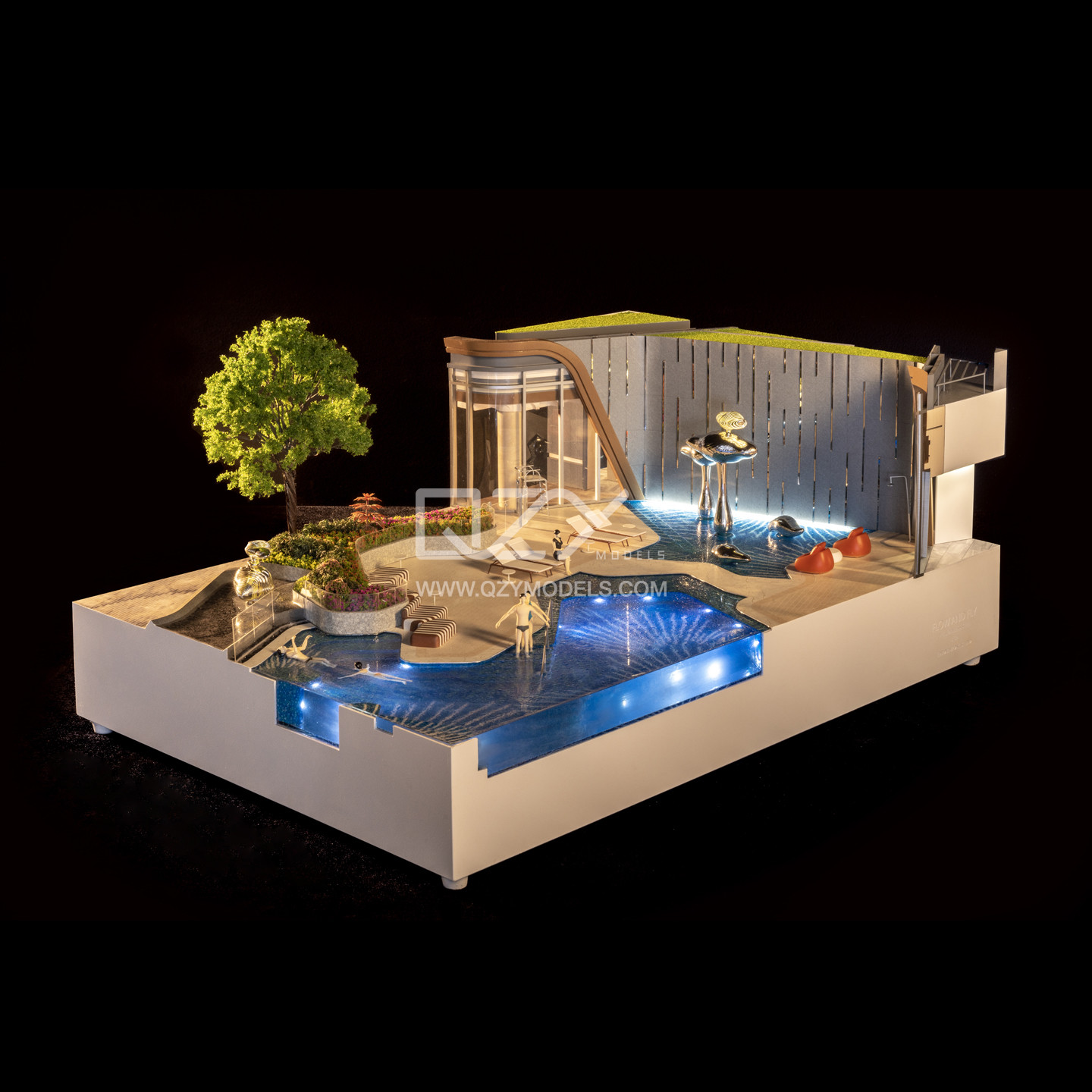 SHK Kai Tak Artwork Model -Maquette architecturale-Landscape ArchitectureDesign1/30