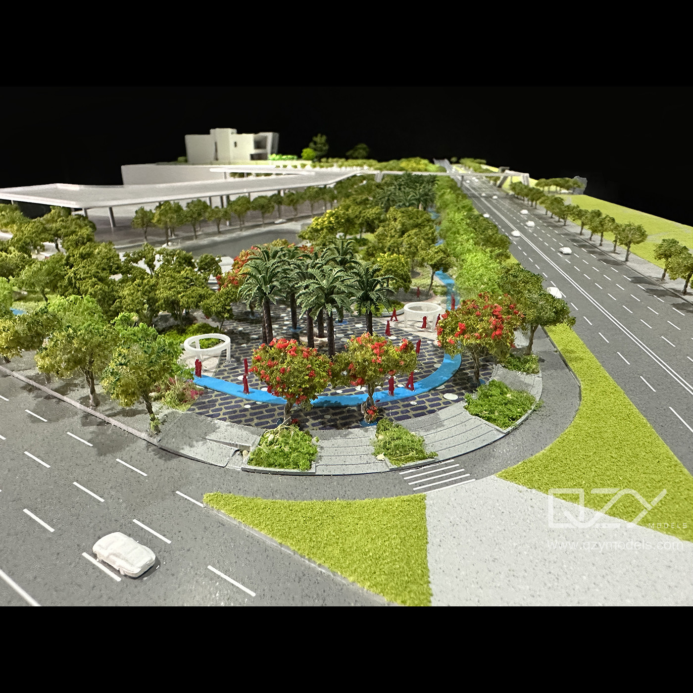 Landscape Maquettes Architecture Conceptual Models L&B 1/300 Futian Sport Oasis