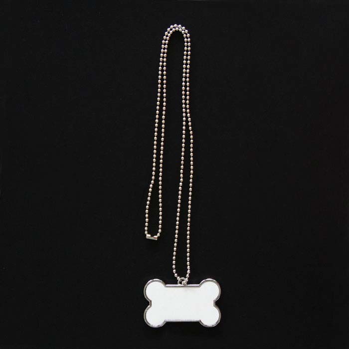 Personalized Double Sided Metal Sublimation Dog Tags For Sublimation Photos Printing