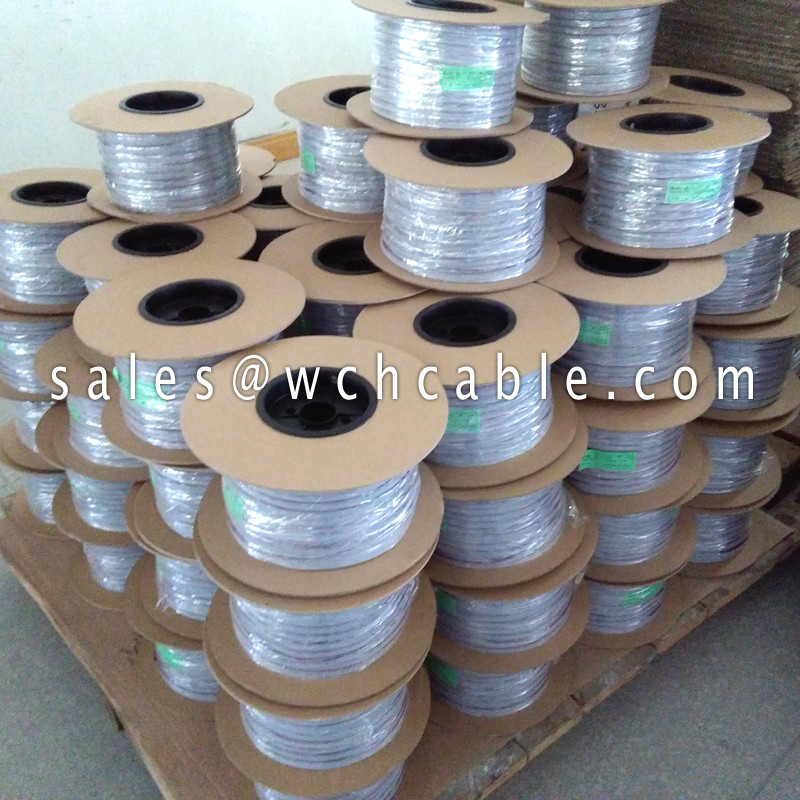 UL21016 XLPE Flat Ribbon Cable Irradiated PE Pitch 2.0MM, 2.54MM 105C 300V