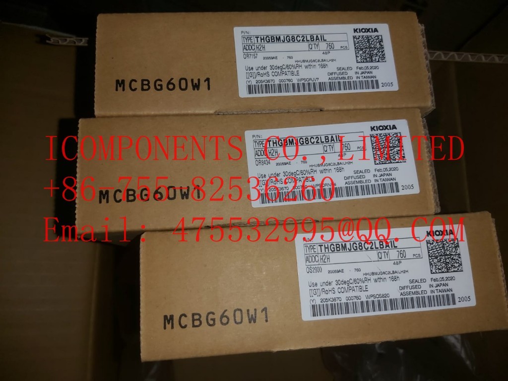THGBMJG8C2LBAIL Toshiba eMMC Flash Card 32G-byte 3.3V Embedded MMC 153-Pin WFBGA