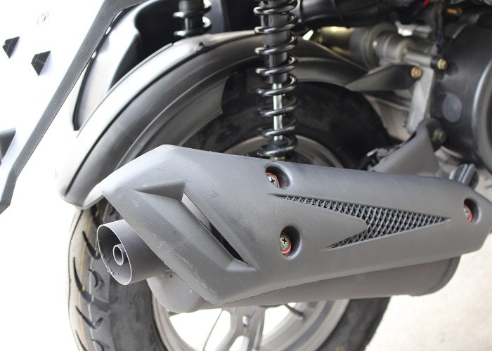 125cc 150cc Gas Motor Scooter Motorcycle GY6 Engine Alloy Wheel Iron Muffler