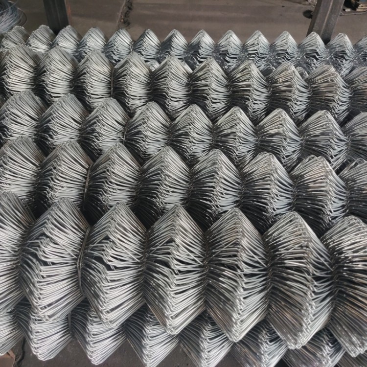 Mesh 70*70mm Galvanized Chain Link Fence Temporary
