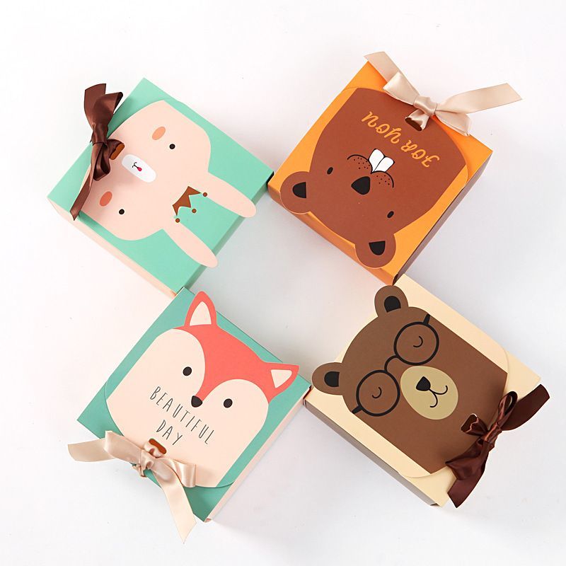 Sweet Art Paper Wedding Engagement Party Chocolate Gable Box