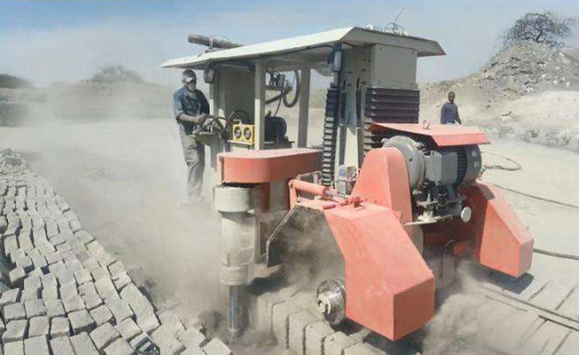 45m/Min Mill Crusher Stone Machinery Multi-Blade Block Brick Cutting Machine
