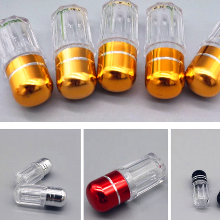 OEM PE Plastic Capsule Bottles Single Pill Empty Capsule Shells