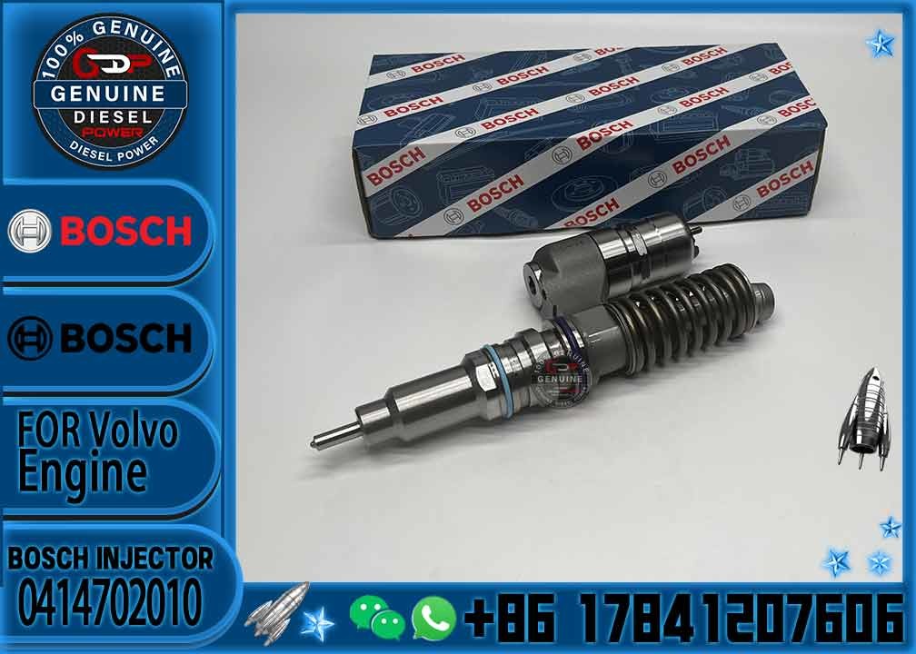 Hot sale DJS New Diesel Fuel Injector 0414702010 20440409 20381597 For VOL1 Penta L180E L180E HL 0986441006