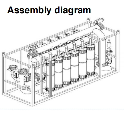 Tubular Hollow Fiber UF Ultrafiltration Membrane Module With PVDF Material