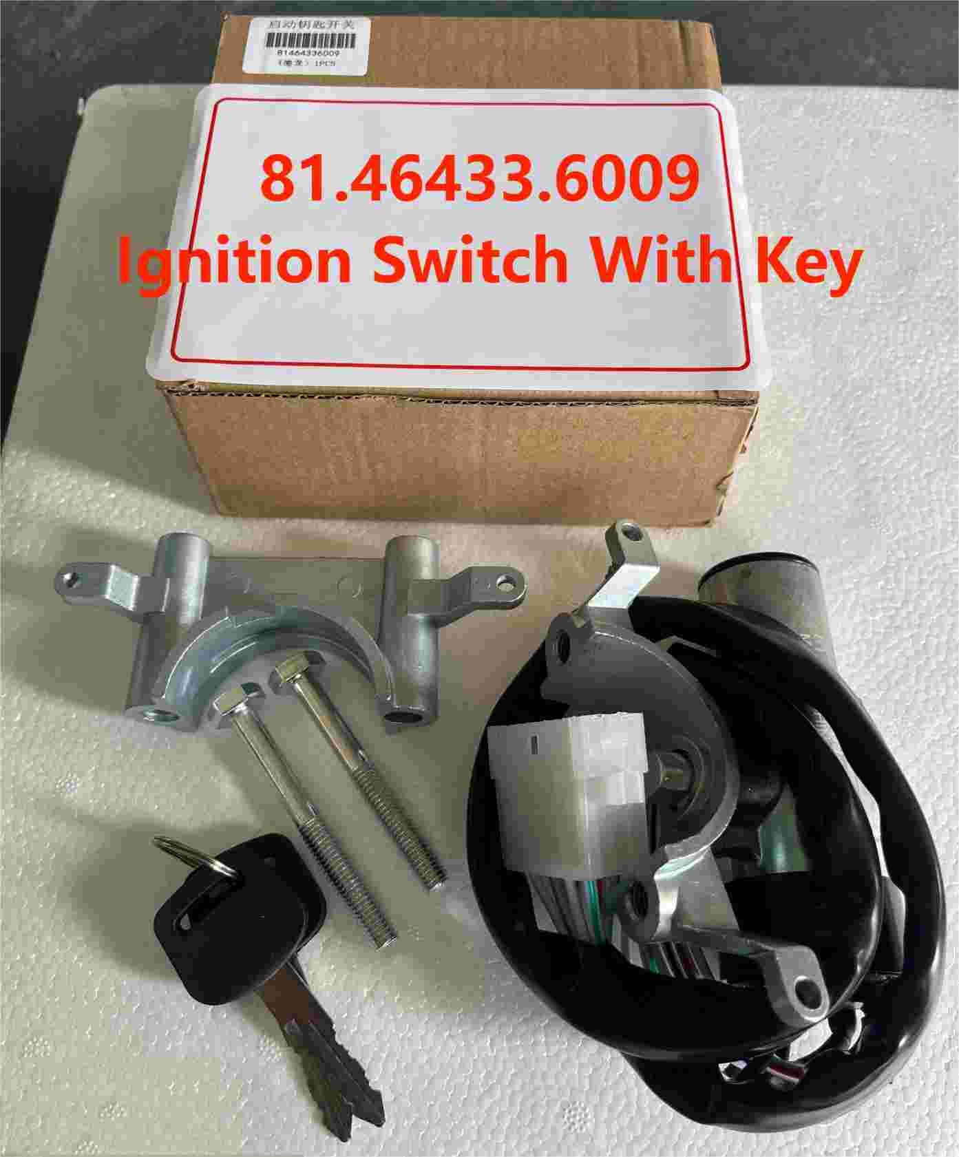 81.46433.6009 Ignition Switch With Key Shacman Truck Parts