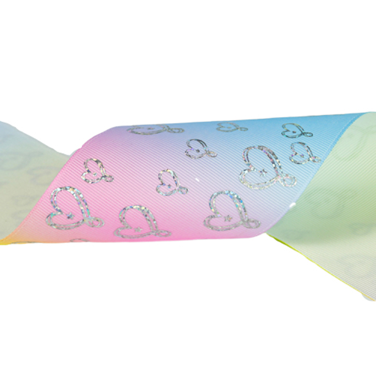Single / Double Face Personalised Printed Ribbon Hot Stamping Artwork