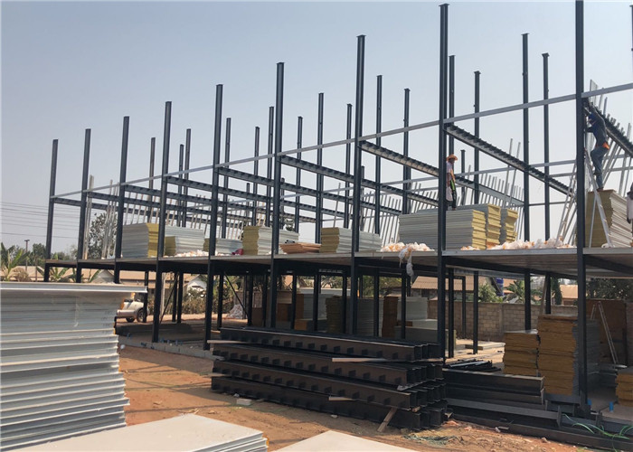 20000 Square Meter Prefabricated Steel Structure Warehouse For Manufacture