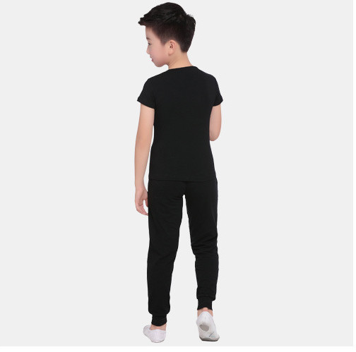 2018 nuevo chico de baile latino traje conjuntos niños Latina Camisa + pantalones traje Rumba Samba de Danza Latina comp