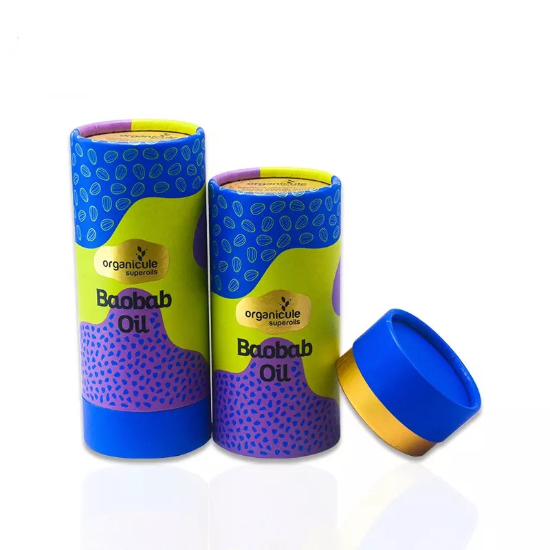 30ml Printing Cardboard Essential Oil Tube Packaging Paper Container for Cosmetic Bottles