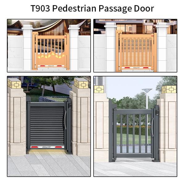 High-Performance Telescopic Sliding Barrier, Fully Customizable Sizes