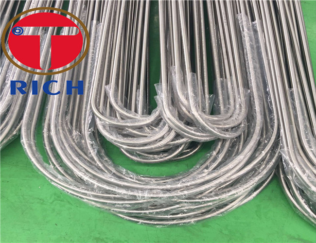 ASTM B395 U Bend Tube Cold Drawn Seamless Copper Alloy Tubes C68700 C71500 C68700