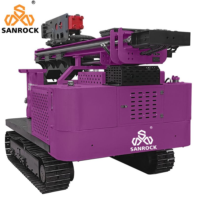 360Degree Rotate Pile Drilling Rig Hydraulic Vibratory Hammer Pile Driving Machinery