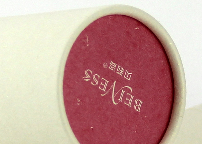 Luxury Cosmetic Paper Tube Packaging Recyclable Cardboard For Skin Care