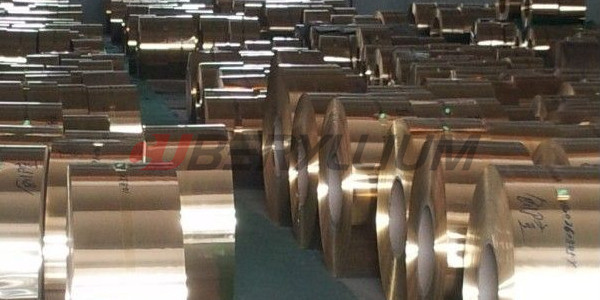 CW101C C17200 XHM TM06 Beryllium Copper Foil Strips Mill Hardened Copper Strip