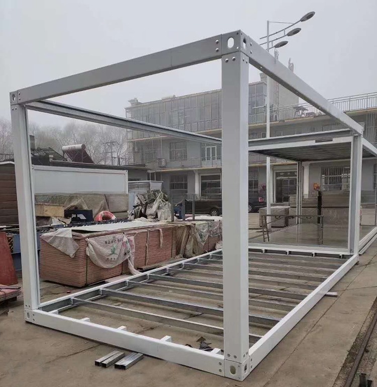 Dry Container Galvanized Easy Removable 6m Length Stainless Steel Framing 20ft Shipping Container Frame Capacity 33.2CBM